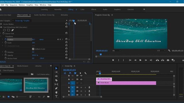 Premiere Pro Text Animation Tutorial in Nepali смотреть онлайн