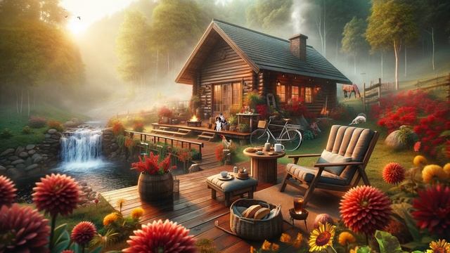 "Hills of Spring" by Dreamy Ambience, Relaxing Celtic Music, Soothing River & Forest Birdsong Sound смотреть онлайн