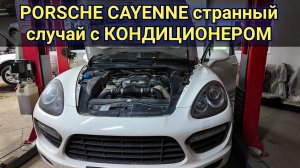 Porsche Cayenne не работает кондиционер. Странная ситуация.