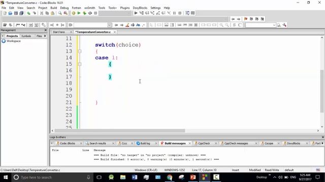 C programming Bangla Tutorial 5.94 : switch | Menu Based Temperature conversion смотреть онлайн