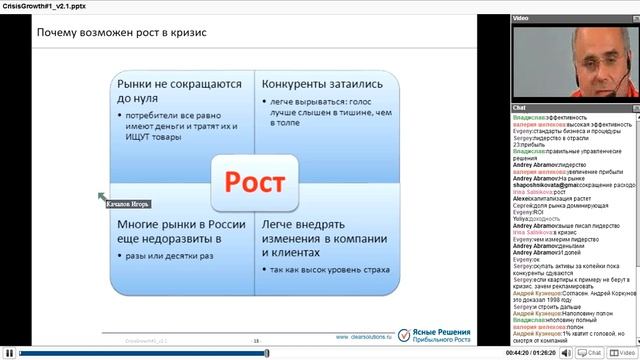 Кризис - лучшее время для роста. #1 причины и план смотреть онлайн