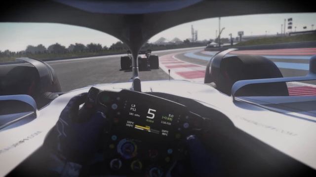 F1 2022 Pierre Gasly's Helmet Cam Onboard Paul Ricard - French GP | F1 22 Gameplay смотреть онлайн
