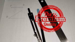 Строим равнобедренный треугольник по углу при вершине и биссектрисе, проведенной к боковой стороне