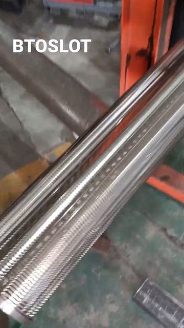 Stainless Steel Wedge Wire Screen Filter Cylinders Johnson Screen Filter Pipe. смотреть онлайн