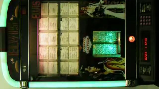 NSM 'fire' 100 CD Jukebox, with 300 LED conversion.Elvis Presley Theme смотреть онлайн