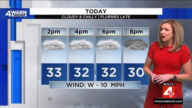 Metro Detroit weather forecast Feb. 16, 2024 -- Noon Update смотреть онлайн
