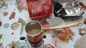 Варим новогодний кофе в турке Станица 225