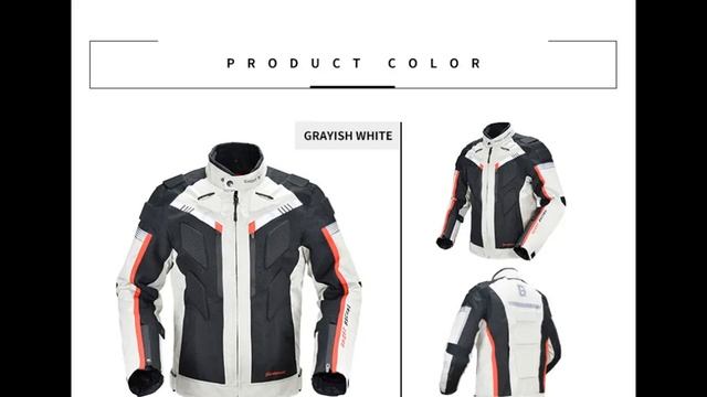 GHOST RACING Motorcycle Jacket Water Repellent Off-road Motocross