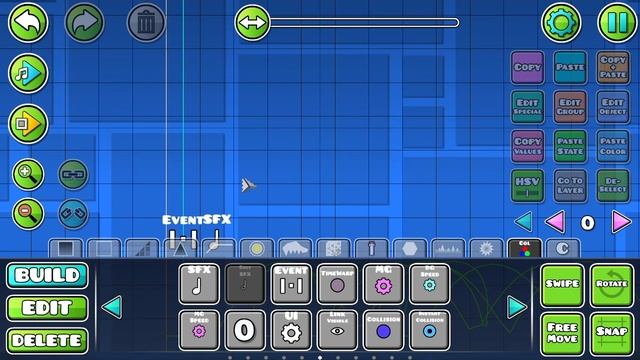 How To Make Jump And Landing Sound effects in Geometry Dash 2.2! смотреть онлайн