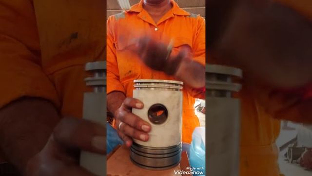 assembling piston for gm 4-71 detroit engine смотреть онлайн