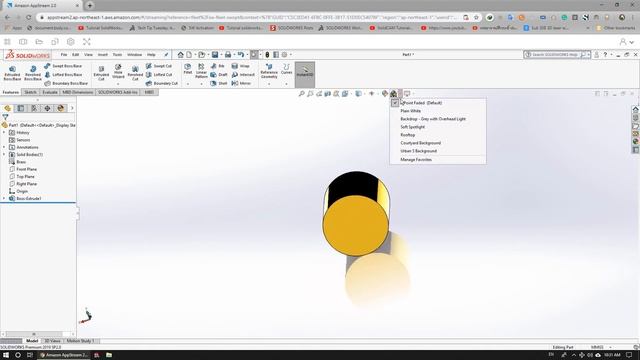 การทดลองใช้งาน Solidworks ฟรี ( ต้องมีอินเตอร์เน็ต และ Email ) смотреть онлайн