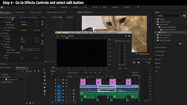 How To Remove Background Noise in Premiere Pro - Tutorial 2019 смотреть онлайн