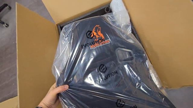 Кресло EVOLUTION NOMAD - PRO Black-Orange MEMORY FOAM CUSHION в Глазов смотреть онлайн