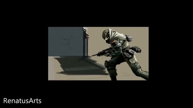 Titanfall Fan Art Digital Speed Painting Time Lapse смотреть онлайн