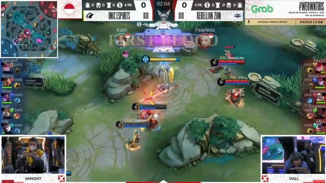 Kairi first kill on MPL Indonesia смотреть онлайн