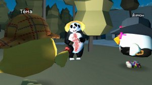 😨 что скрывает ЖУТКАЯ ПАНДА в Чикен Ган! *это жесть* Тёмофф Chicken Gun