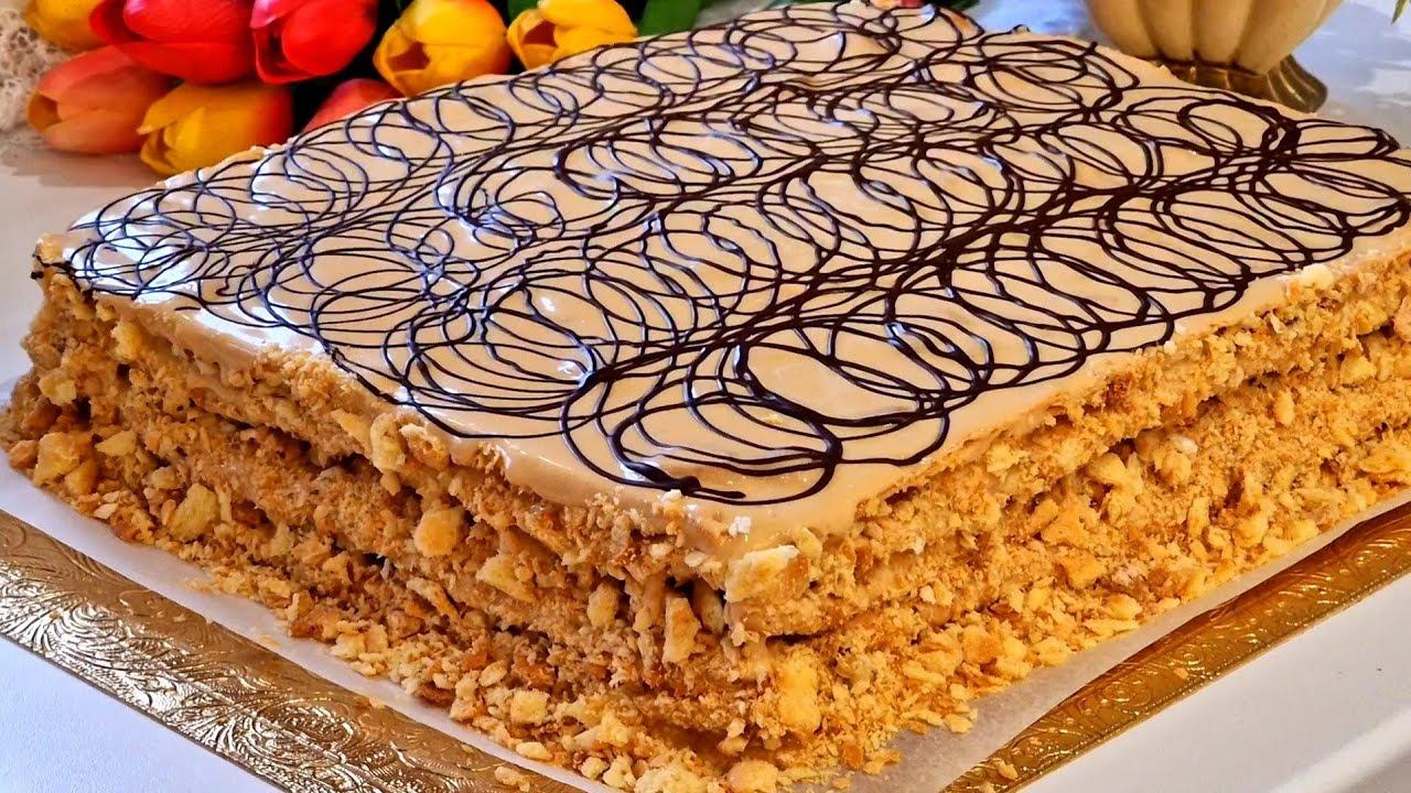 Mother-in-law taught❤MASTERIAL NAPOLEON! THIS IS THE MOST DELICIOUS CAKE I'VE EVER EATEN! смотреть онлайн