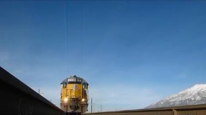 Union Pacific Train Runs Over Railfan's Camera!!!!