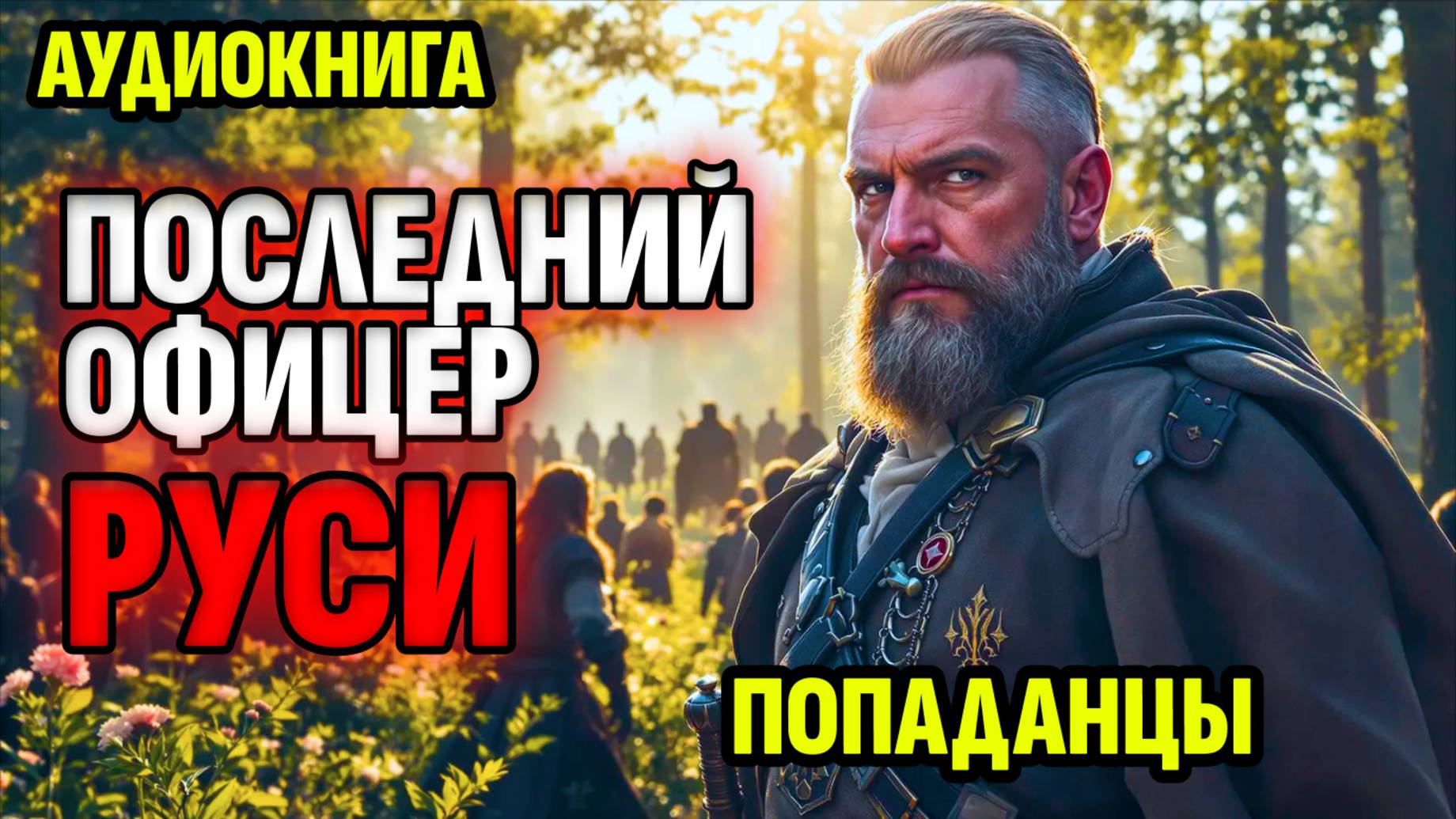 АУДИОКНИГА ПОПАДАНЦЫ: ПОСЛЕДНИЙ ОФИЦЕР РУСИ   #аудиокнига #попаданцы