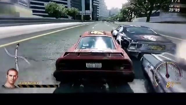 Flatout Ultimate Carnage smashing cars up as always смотреть онлайн