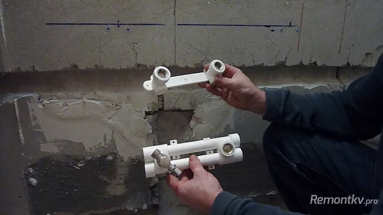 Планки с водорозетками