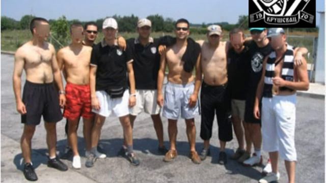 GROBARI KRUSEVAC - CRNO BELA BANDA (Oficijalna pesma) смотреть онлайн