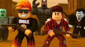 Друг не дал меня в обиду в Dead Rails Роблокс !