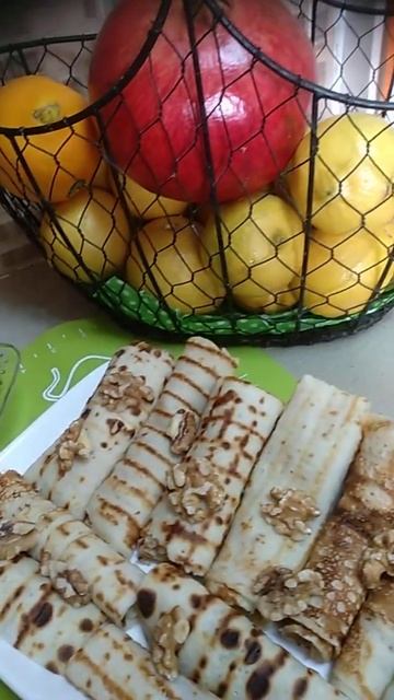 16.Блинчики с мясом , и блинчики с шоколадной начинкой!👍 смотреть онлайн