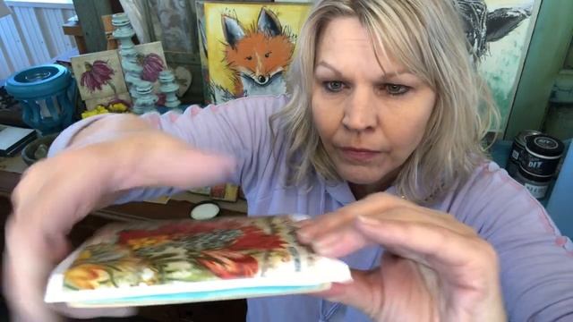How to create a vintage looking seed pack using DIY Liquid Patina смотреть онлайн