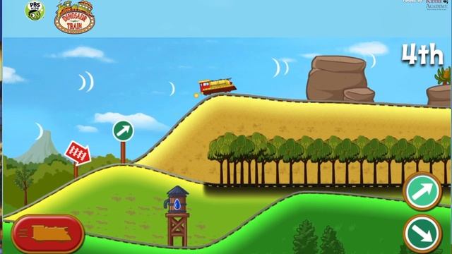 Dinosaur Train Race Dinosaur Train Game Trains For Kids Cartoons Trains смотреть онлайн