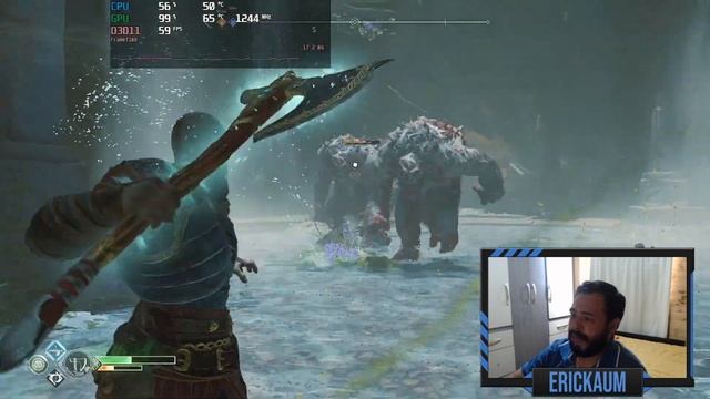GOD OF WAR Update 1.04 - Melhorou o desempenho? Análise e Gameplay смотреть онлайн