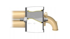 Как работает Рок-шибер (вид через срез)