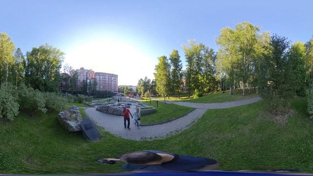 [360] Russia, Siberia, Tomsk, Buff-sad, 360 Video, Insta360 Evo смотреть онлайн