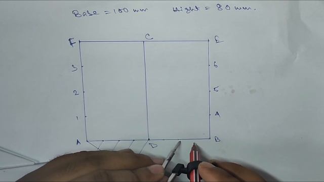 How to draw parabola by rectangular method(Hindi) || All In One || смотреть онлайн