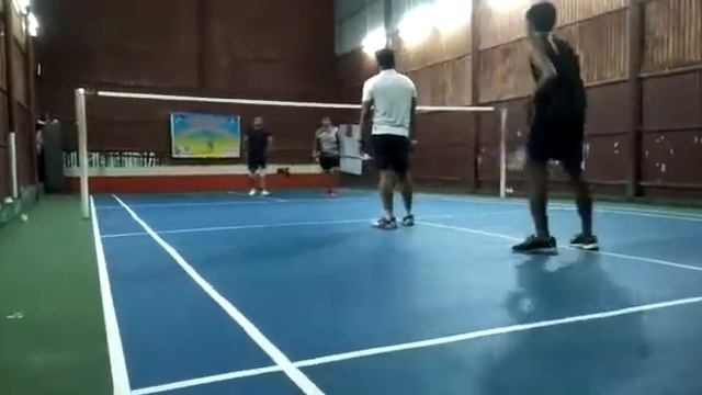 Fusion badminton match SONU RAJA/LINKU VISHAL смотреть онлайн