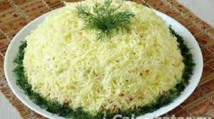 САЛАТ ЛЕБЕДИНЫЙ ПУХ. МОЖНО ЕСТЬ ХОТЬ КАЖДЫЙ ДЕНЬ.