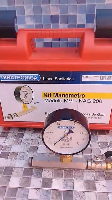 Manometro gas Aprobado Nag 200 смотреть онлайн