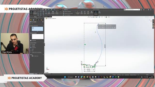 Solidworks Lofts & Superfícies | Solidworks - LIVE #32 смотреть онлайн
