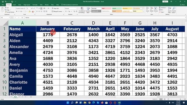 How to Freeze First Column and Top Row and in Microsoft Excel смотреть онлайн