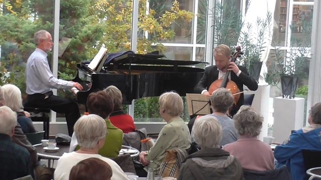 Brahms sonate for cello & klaver Cafe Rucola i Farum No 3 смотреть онлайн