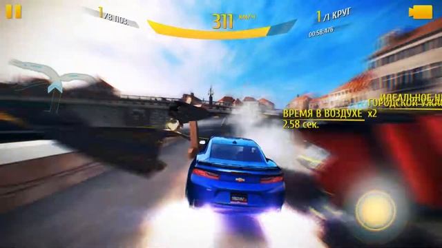 Chevrolet Camaro SS 2016 - Asphalt 8 смотреть онлайн
