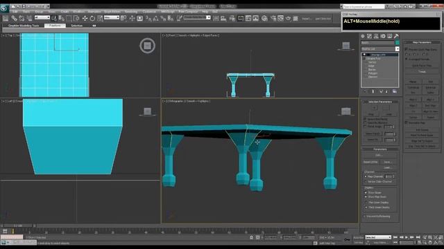 14: 3DS Max: Intro a Texturizado: Preparando el Modelo 01 смотреть онлайн