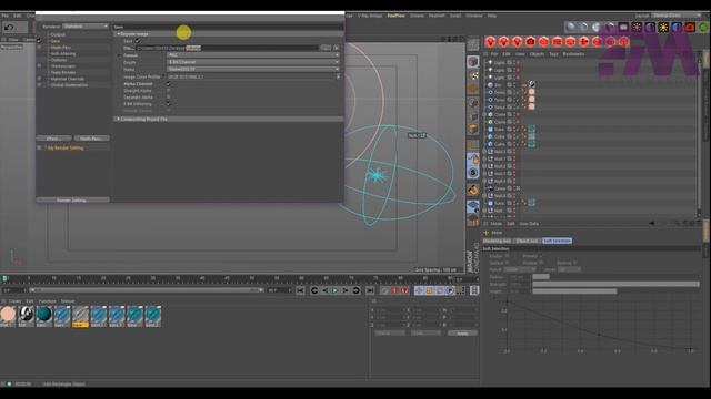 CInema4d Broadcast Design Tutorial | 3d | Composite | Part 02 смотреть онлайн
