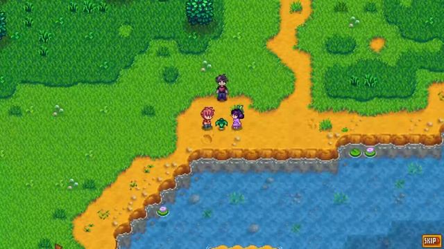 Spring Onion Mastery STARDEW VALLEY Vincent & Jas 8-heart event PS4 co-op смотреть онлайн