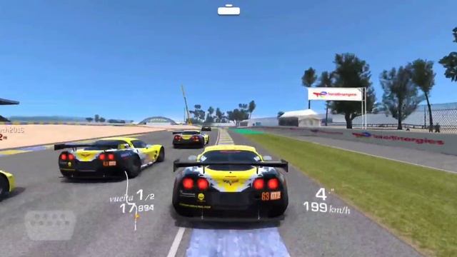 Real Racing 3 Gameplay - Chevrolet Corvette C6.R GT2 смотреть онлайн