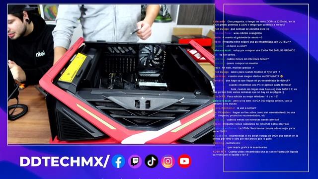 ENSAMBLANDO PC GAMER EN DIRECTO смотреть онлайн