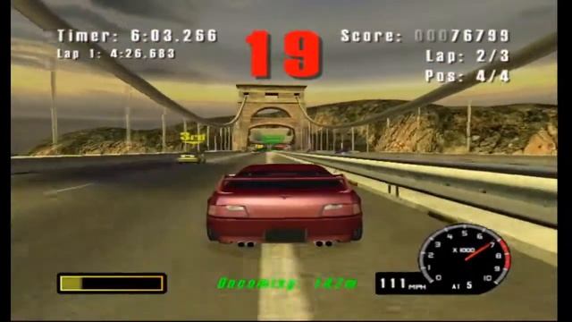 Burnout - Euro Marathon (GameCube) смотреть онлайн