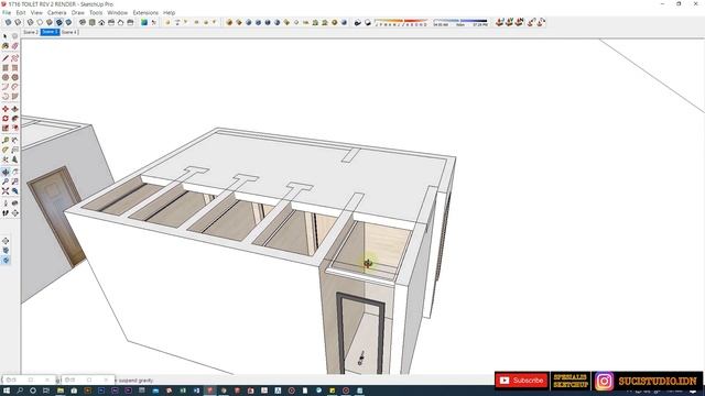 SOLUSI RENDER RUANG SEMPIT PADA VRAY SKETCHUP [ TRIK JITU ] смотреть онлайн