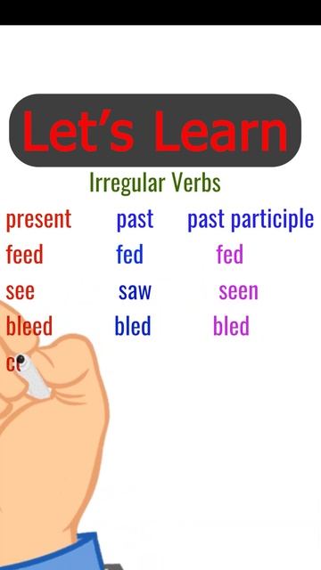 Irregular Verbs... смотреть онлайн
