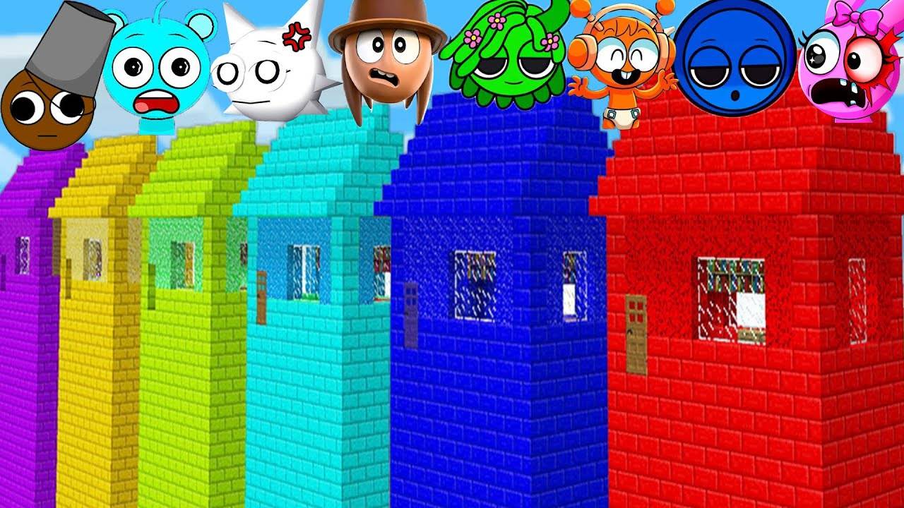 ВЫБЕРИ САМЫЙ ДЛИННЫЙ ДОМ ЧЕБУРАШКА СОНИК АЛФАВИТ ЛОР SCP В МАЙНКРАФТ смотреть онлайн